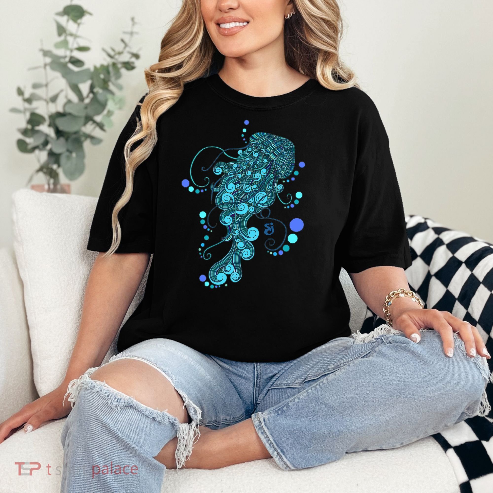 String Cheese Incident Jelly Fish Comfort Colors T-Shirt