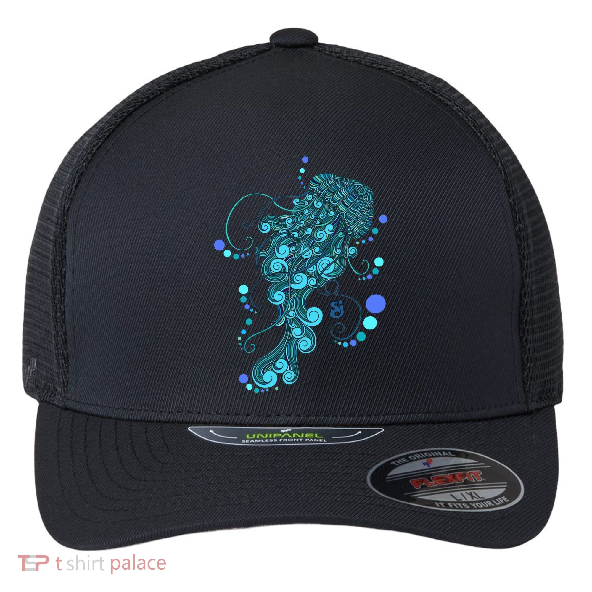 String Cheese Incident Jelly Fish Flexfit Unipanel Trucker Cap