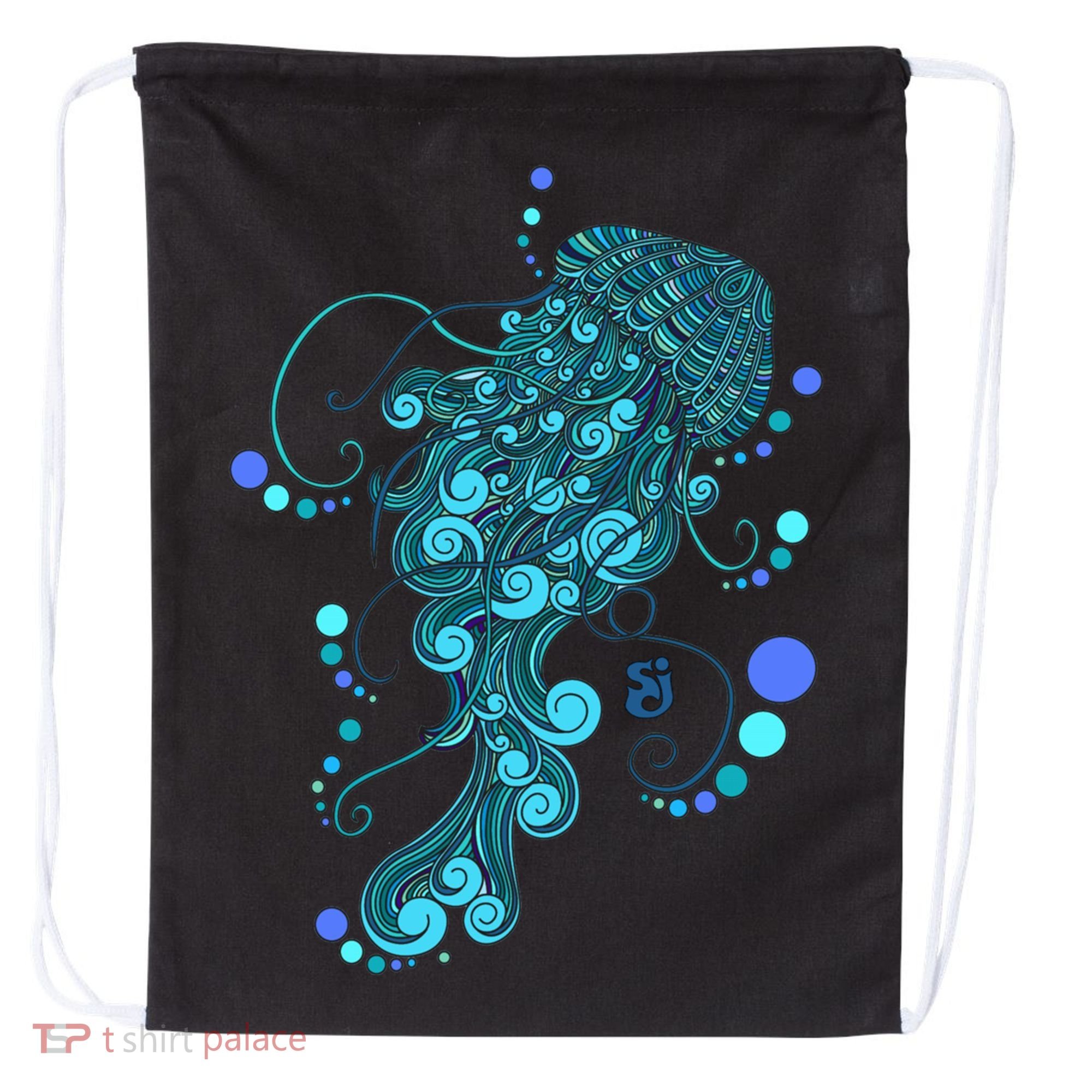 String Cheese Incident Jelly Fish Drawstring Bag