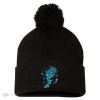 String Cheese Incident Jelly Fish Pom Pom 12in Knit Beanie thumb 0