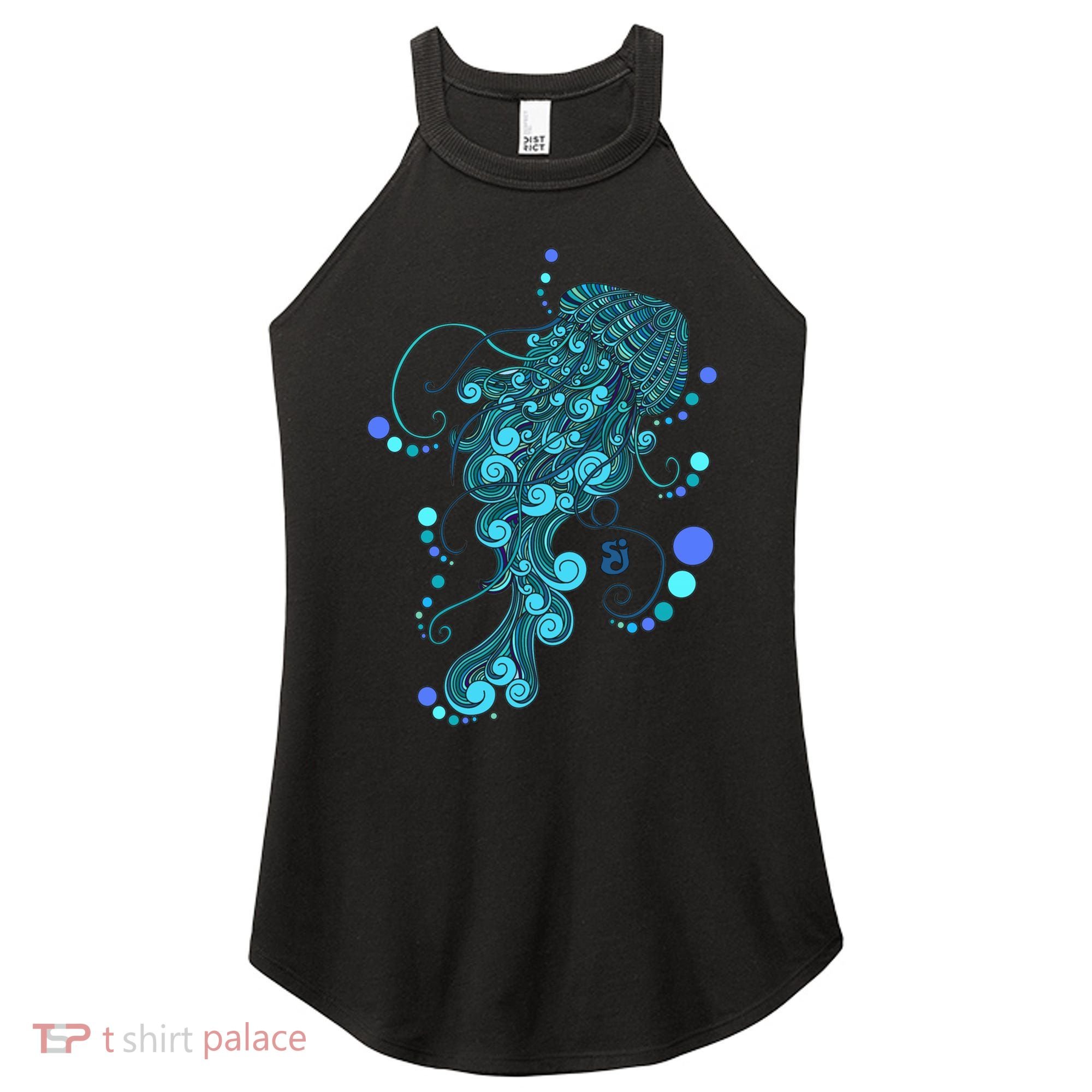 String Cheese Incident Jelly Fish Women's Perfect Tri Rocker Tank