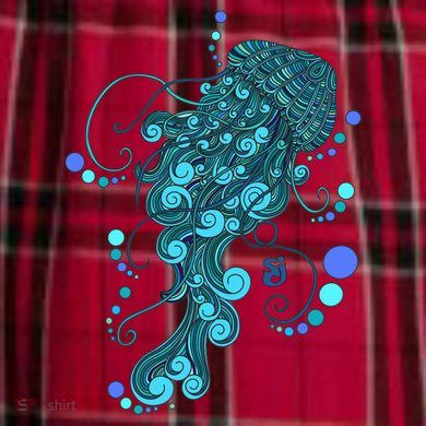 String Cheese Incident Jelly Fish Men's Flannel Plaid Pajama Pants