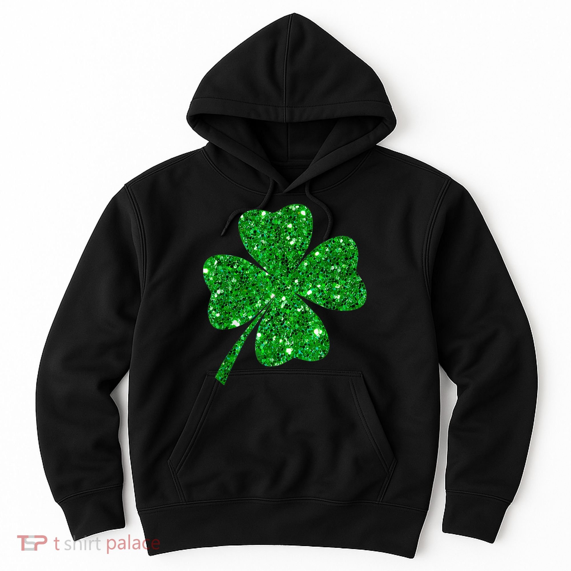 Sparkle Clover Irish Shirt For St Patricks &Amp; Pattys Day Hoodie