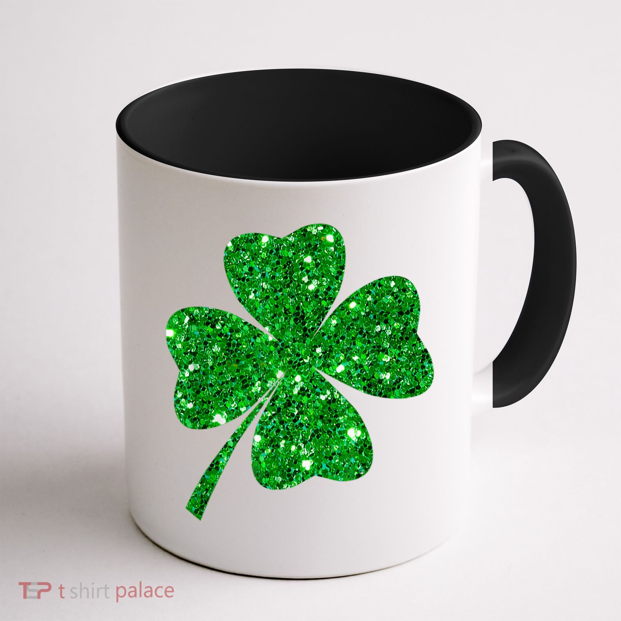 Sparkle Clover Irish Shirt For St Patricks &Amp; Pattys Day Coffee Mug