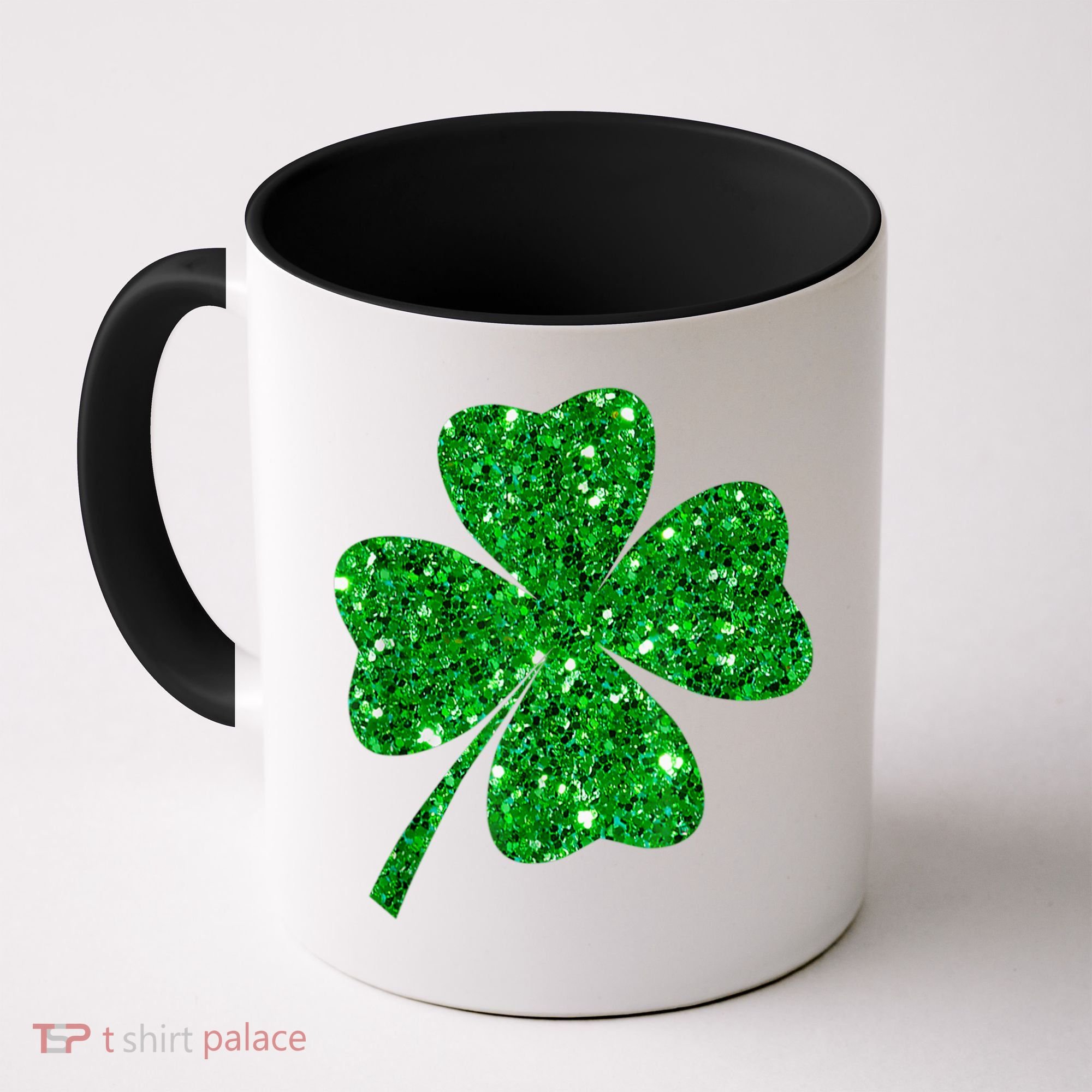 Sparkle Clover Irish Shirt For St Patricks &Amp; Pattys Day Coffee Mug