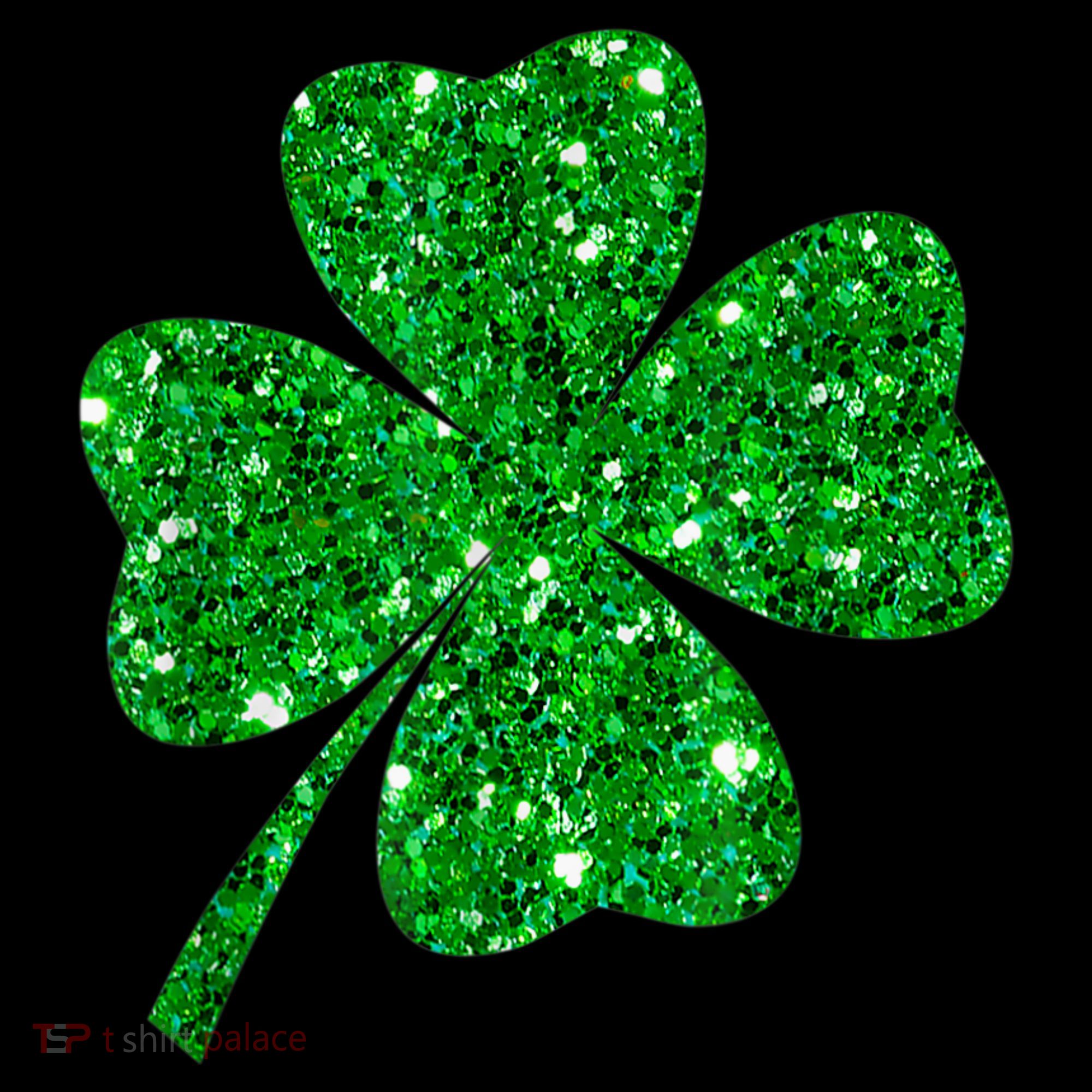 Sparkle Clover Irish Shirt For St Patricks &Amp; Pattys Day Coaster