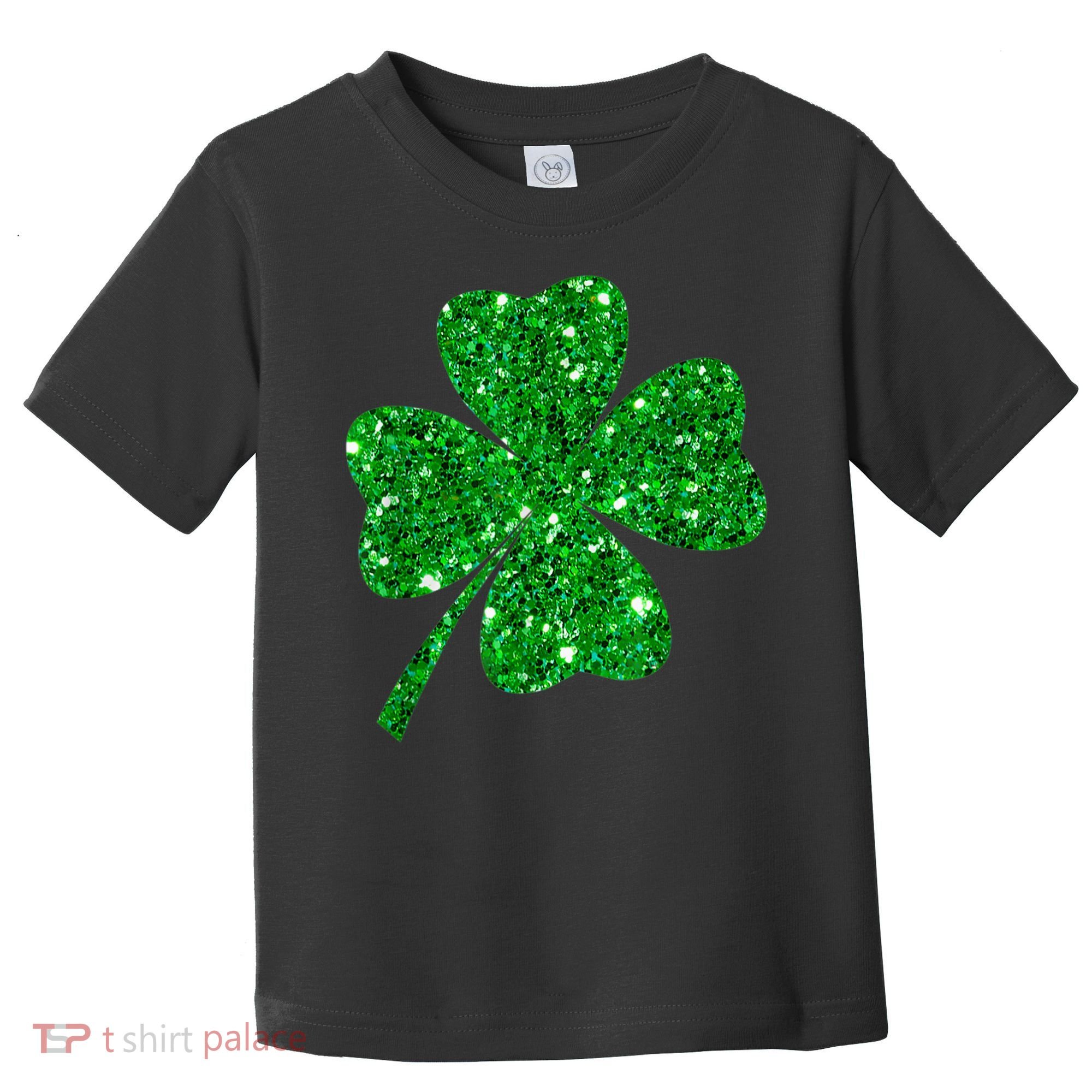 Sparkle Clover Irish Shirt For St Patricks &Amp; Pattys Day Toddler T-Shirt