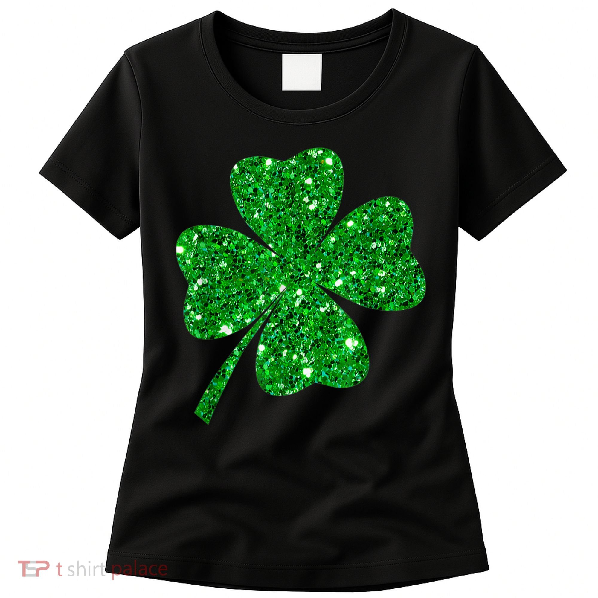 Sparkle Clover Irish Shirt For St Patricks &Amp; Pattys Day Women's T-Shirt