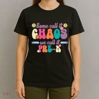 Some Call It Chaos We Call It Pre K T-Shirt thumb 4
