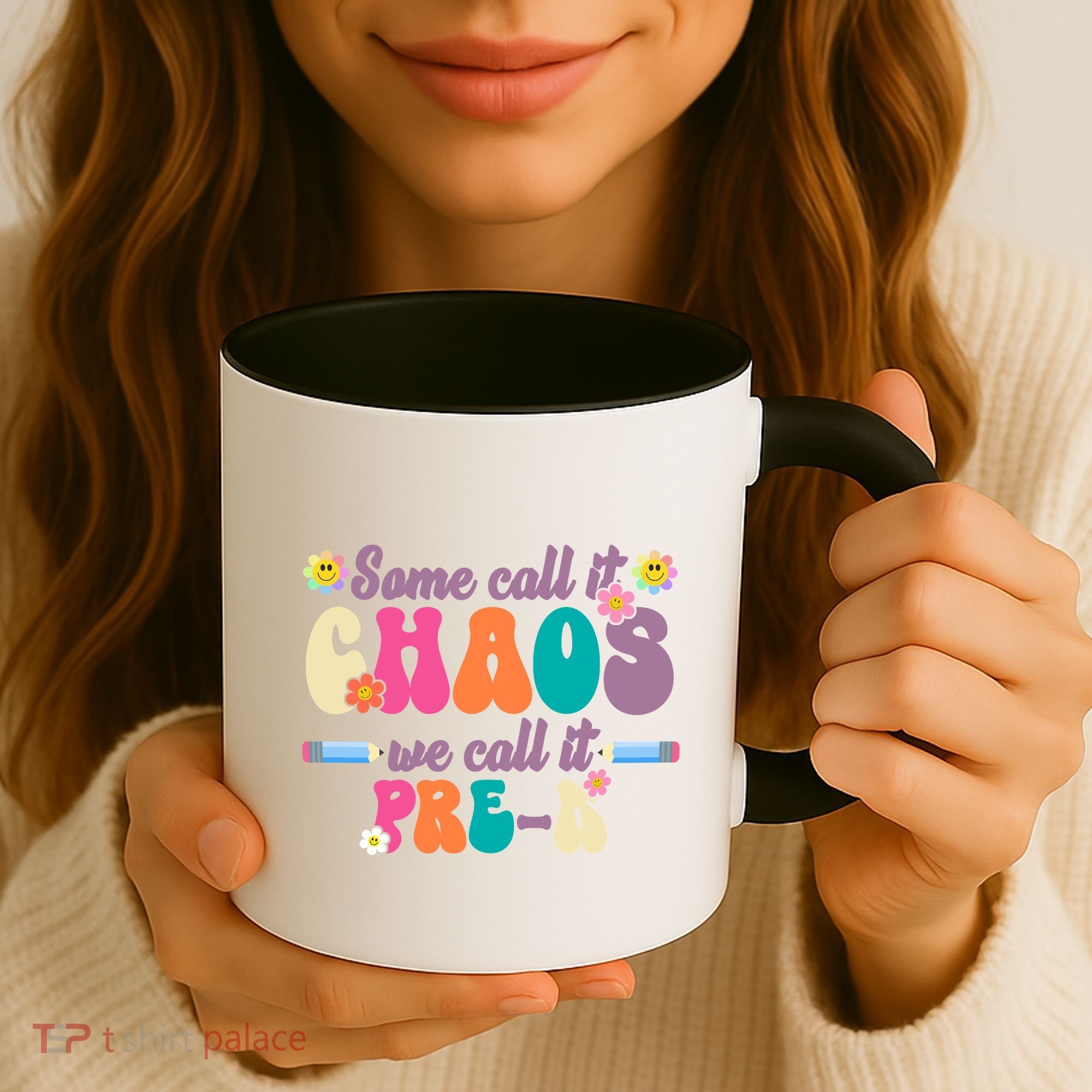 Some Call It Chaos We Call It Pre K Coffee Mug