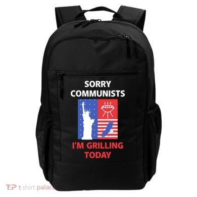 Sorry Communists IM Grilling Today Backpack