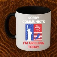 Sorry Communists IM Grilling Today Coffee Mug thumb 2