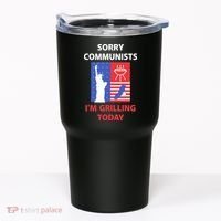 Sorry Communists IM Grilling Today Tumbler thumb 0
