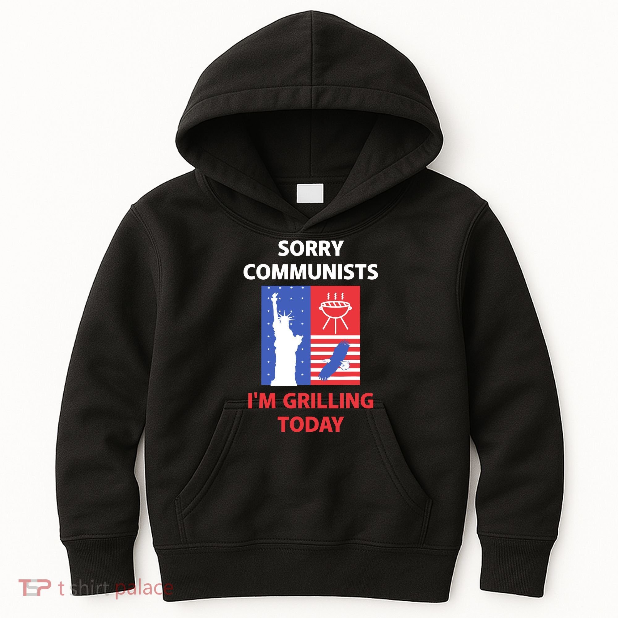 Sorry Communists IM Grilling Today Kids Hoodie