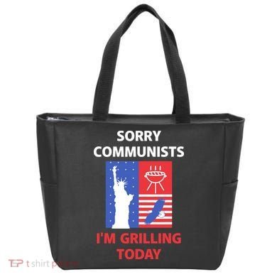 Sorry Communists IM Grilling Today Tote Bag