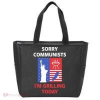 Sorry Communists IM Grilling Today Tote Bag thumb 0