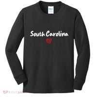 South Carolina I Love South Carolina Classic Kids Long Sleeve Shirt thumb 0