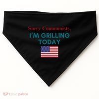 Sorry Communists IM Grilling Today USA-Made Doggie Bandana thumb 0