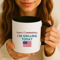 Sorry Communists IM Grilling Today Coffee Mug thumb 3
