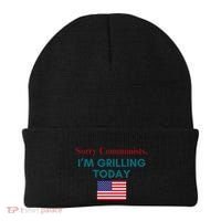 Sorry Communists IM Grilling Today Beanie thumb 0