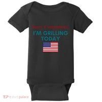 Sorry Communists IM Grilling Today Baby Bodysuit thumb 0