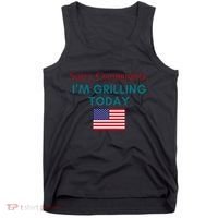 Sorry Communists IM Grilling Today Tank Top thumb 0