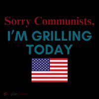 Sorry Communists IM Grilling Today Tote Bag thumb 4