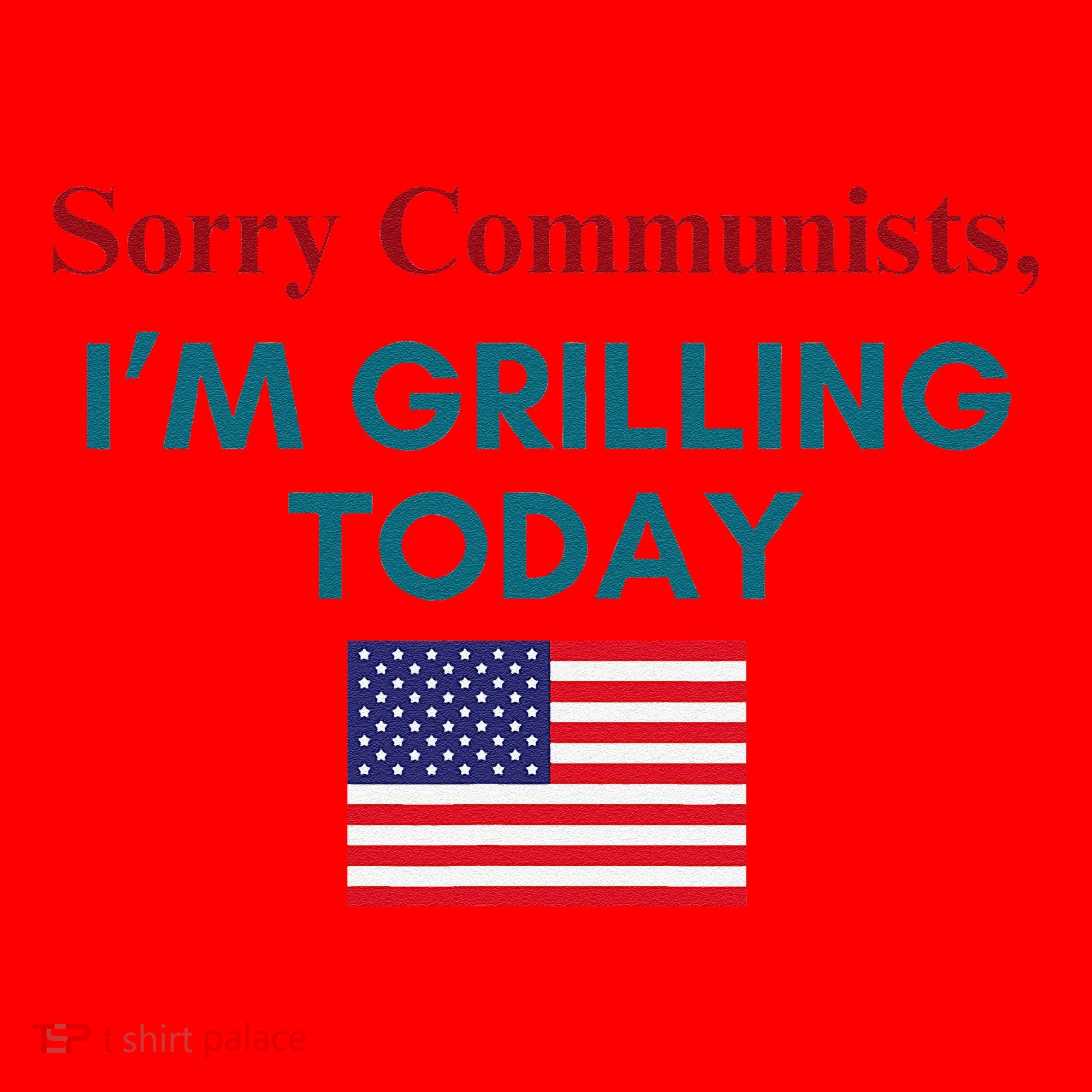 Sorry Communists IM Grilling Today Santa Hat