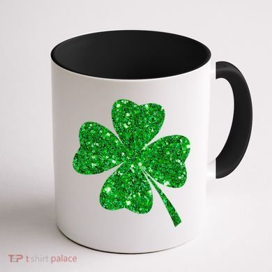 Clover Irish Shirt For St Patricks & Pattys Day Coffee Mug back
