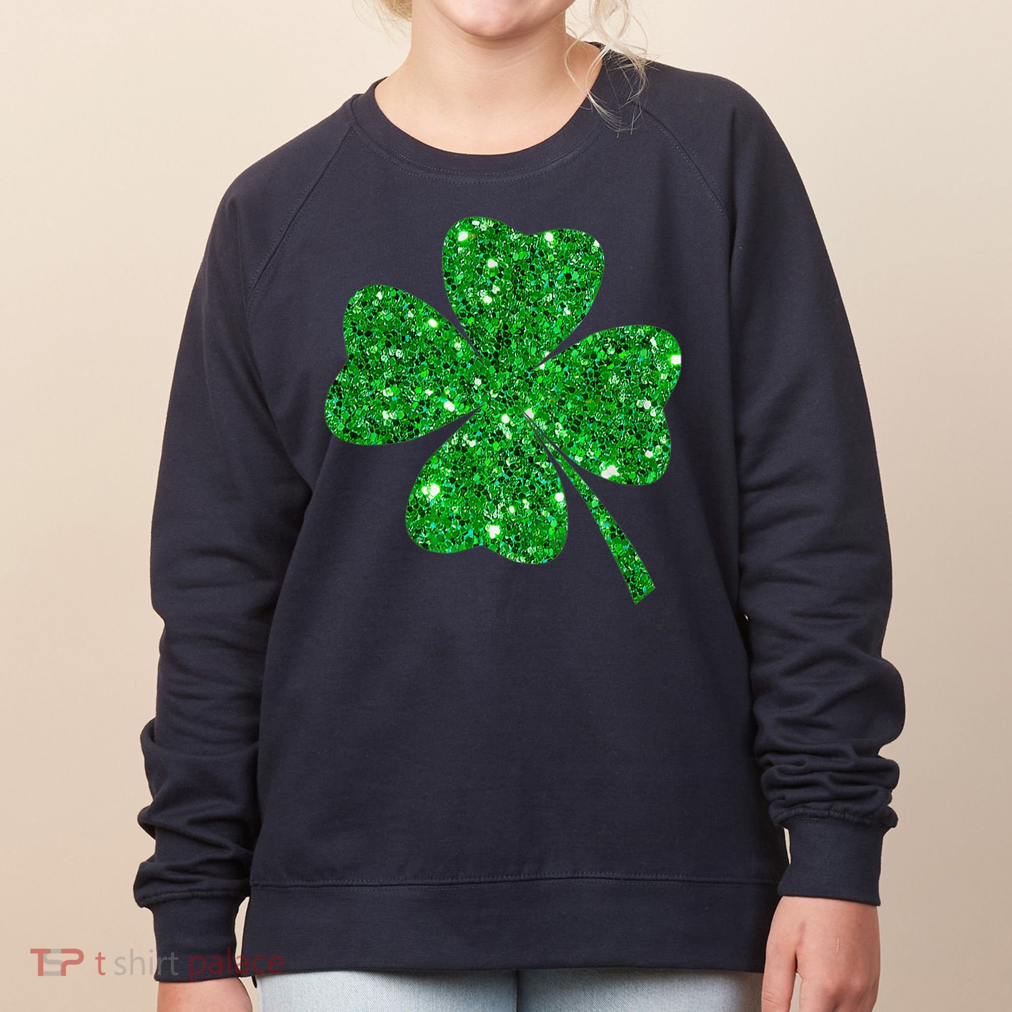 Clover Irish Shirt For St Patricks & Pattys Day Women's Sweatshirt