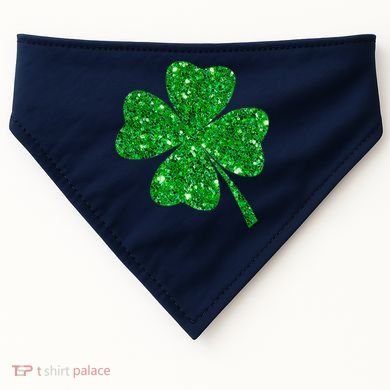 Clover Irish Shirt For St Patricks & Pattys Day USA-Made Doggie Bandana