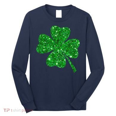 Clover Irish Shirt For St Patricks & Pattys Day Long Sleeve Shirt