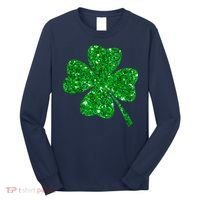 Clover Irish Shirt For St Patricks & Pattys Day Long Sleeve Shirt thumb 0