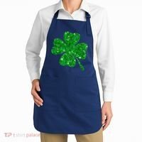 Clover Irish Shirt For St Patricks & Pattys Day Apron thumb 2