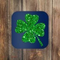 Clover Irish Shirt For St Patricks & Pattys Day Coaster thumb 0