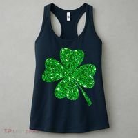 Clover Irish Shirt For St Patricks & Pattys Day Women's Tank Top thumb 3