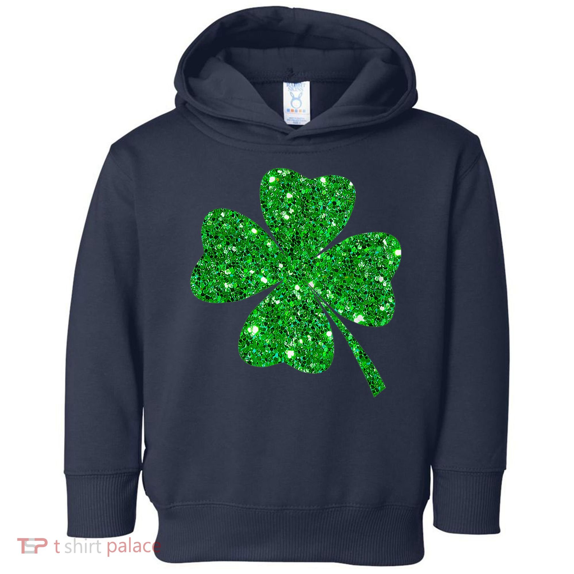 Clover Irish Shirt For St Patricks & Pattys Day Toddler Hoodie