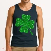 Clover Irish Shirt For St Patricks & Pattys Day Tank Top thumb 3