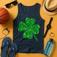 Clover Irish Shirt For St Patricks & Pattys Day Tank Top thumb 4