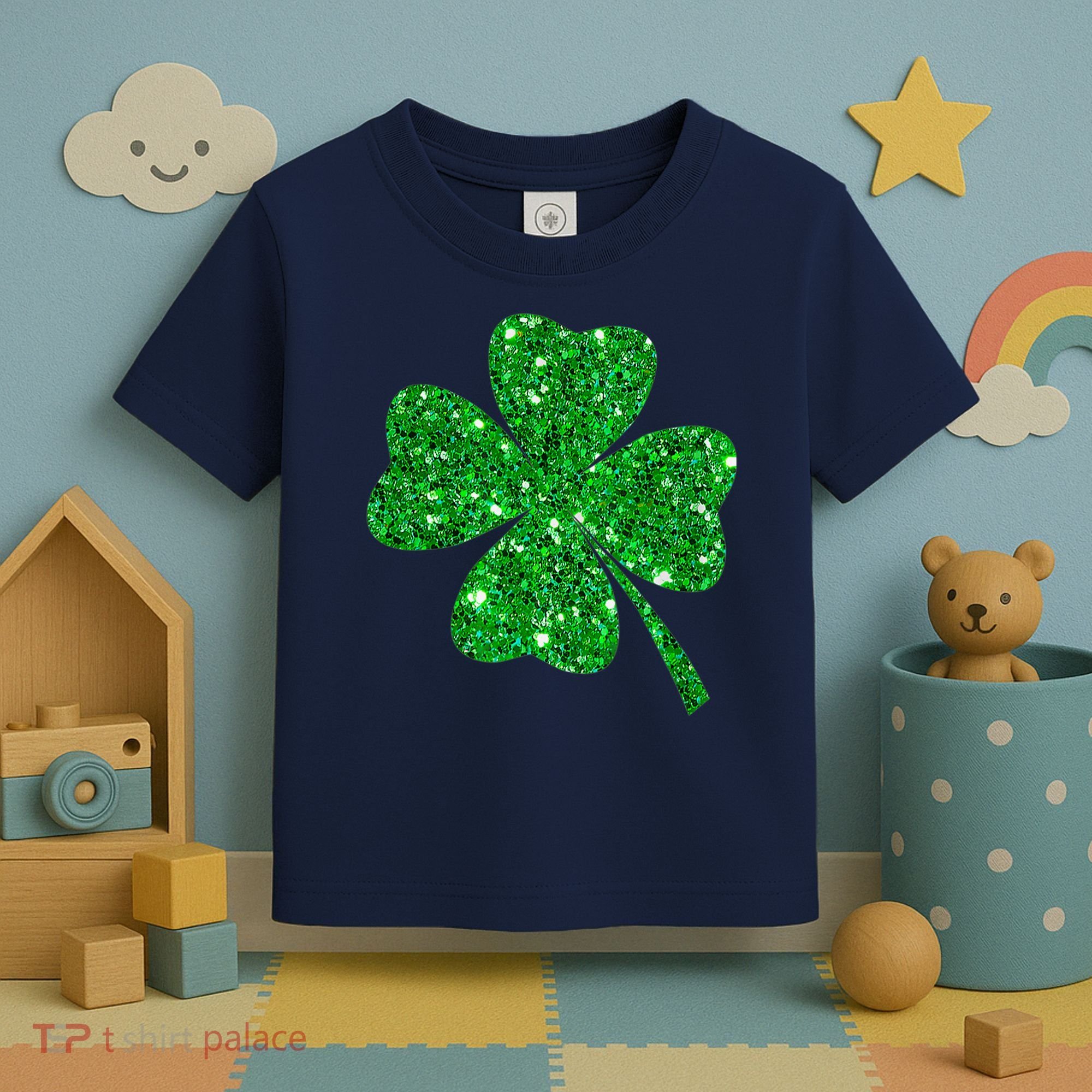 Clover Irish Shirt For St Patricks & Pattys Day Toddler T-Shirt