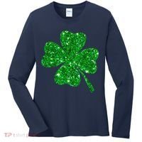 Clover Irish Shirt For St Patricks & Pattys Day Women's Long Sleeve Shirt thumb 0