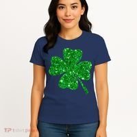 Clover Irish Shirt For St Patricks & Pattys Day Women's T-Shirt thumb 4