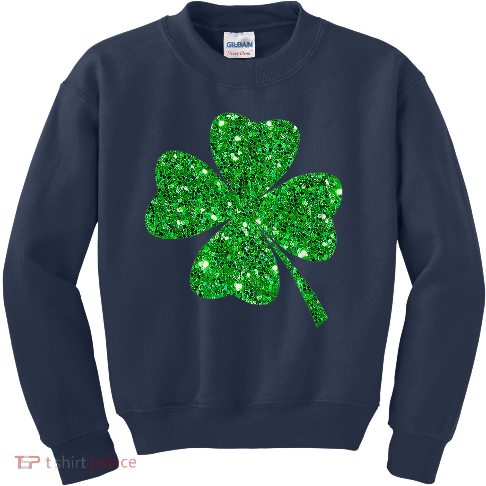 Clover Irish Shirt For St Patricks & Pattys Day Kids Sweatshirt
