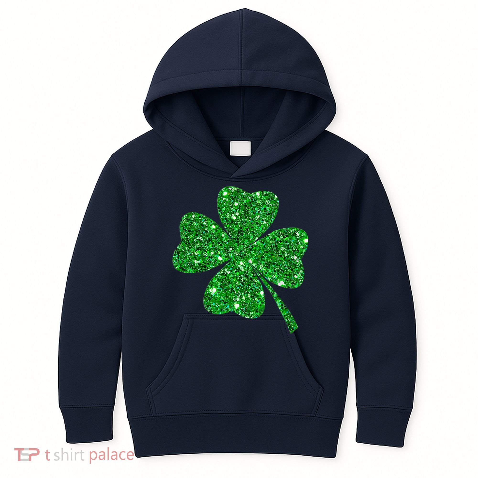 Clover Irish Shirt For St Patricks & Pattys Day Kids Hoodie