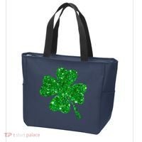 Clover Irish Shirt For St Patricks & Pattys Day Tote Bag thumb 3