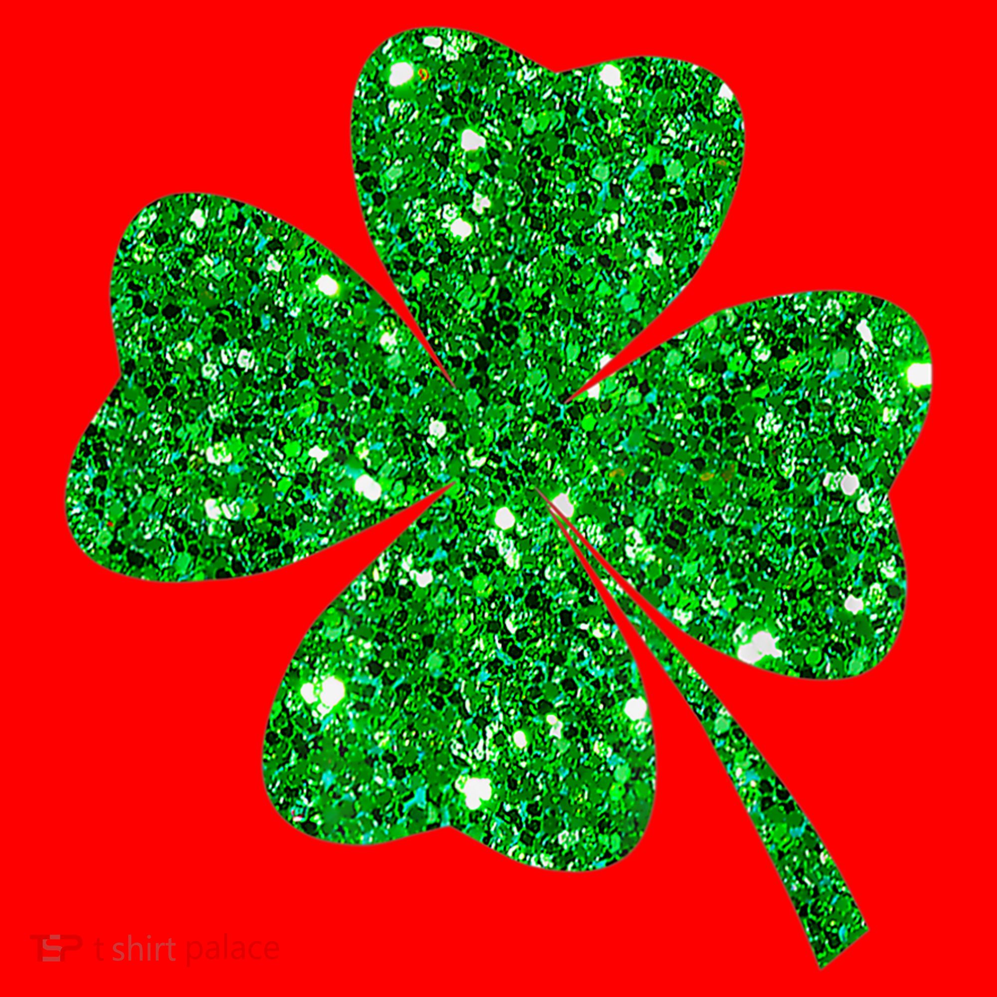 Clover Irish Shirt For St Patricks & Pattys Day Santa Hat