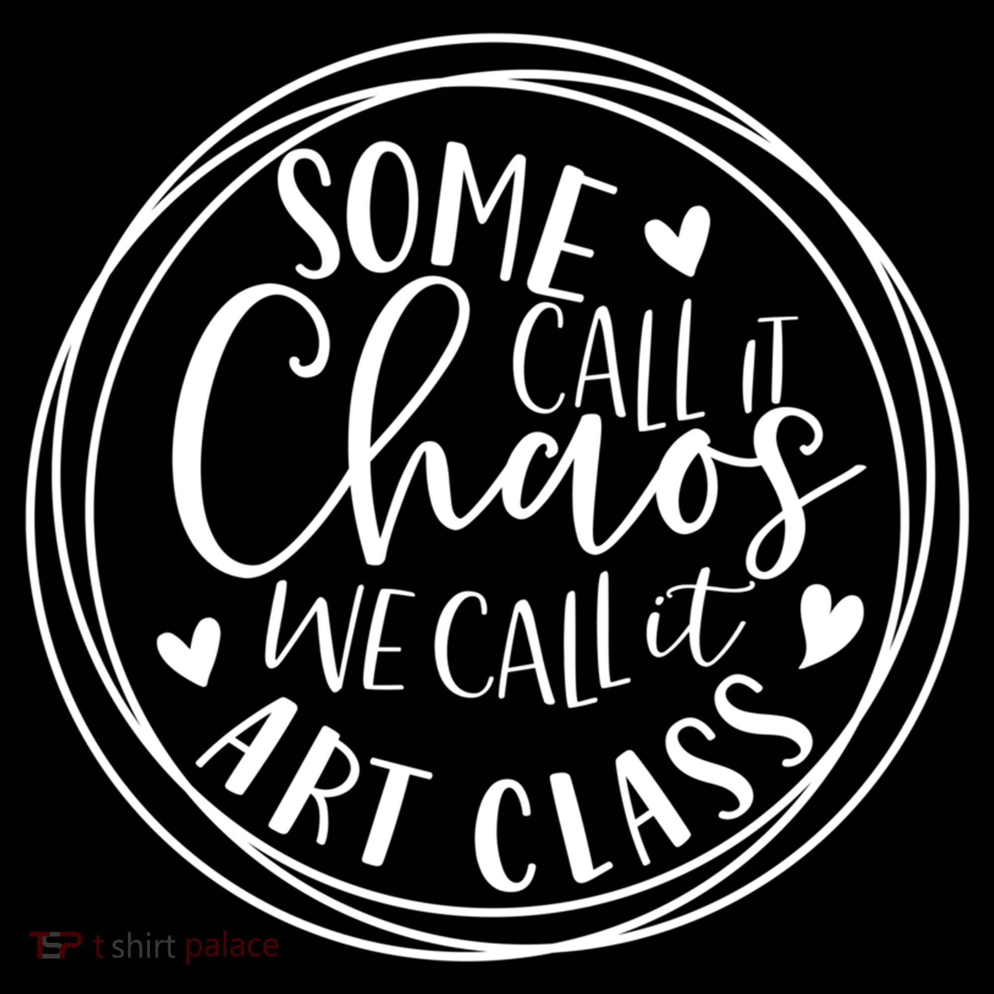 Some Call It Chaos We Call It Art Class Art Teacher Gift USA-Made Doggie Bandana