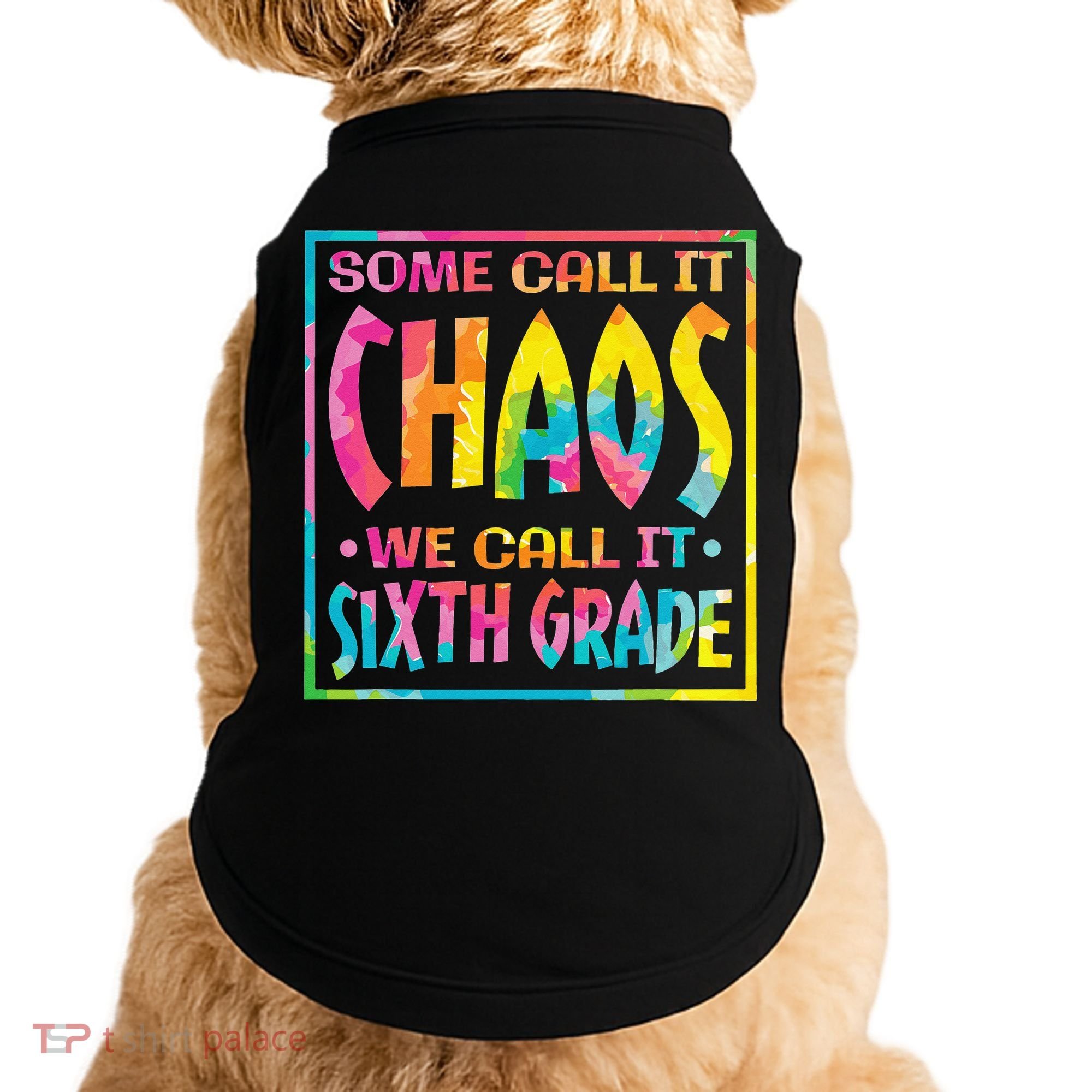 Some Call It Chaos We Call It Sixth Grade 6th Grade teacher Doggie Tank