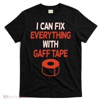 Stage Crew I Can Fix Everything With Gaff Tape Theatre T-Shirt