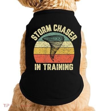 Storm Chaser In Training Meteorologist Love Tornado Design Doggie Tank